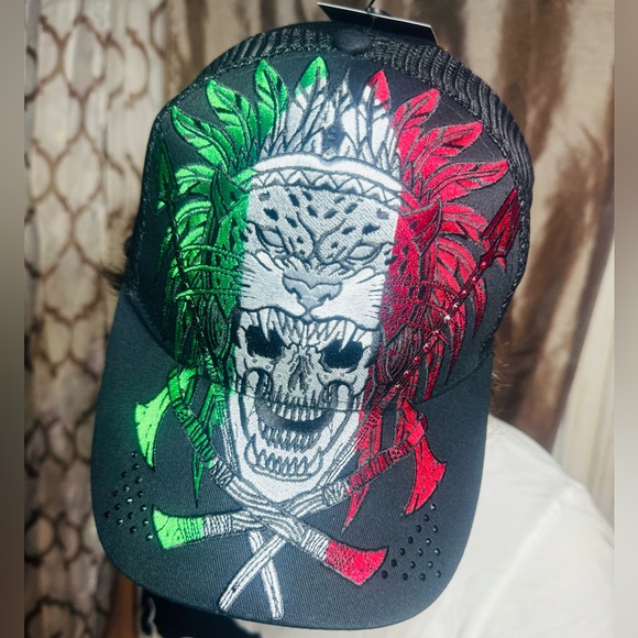 Affliction Trucker Hat with RHINESTONES MULTI COLOR NWT - Picture 1 of 9